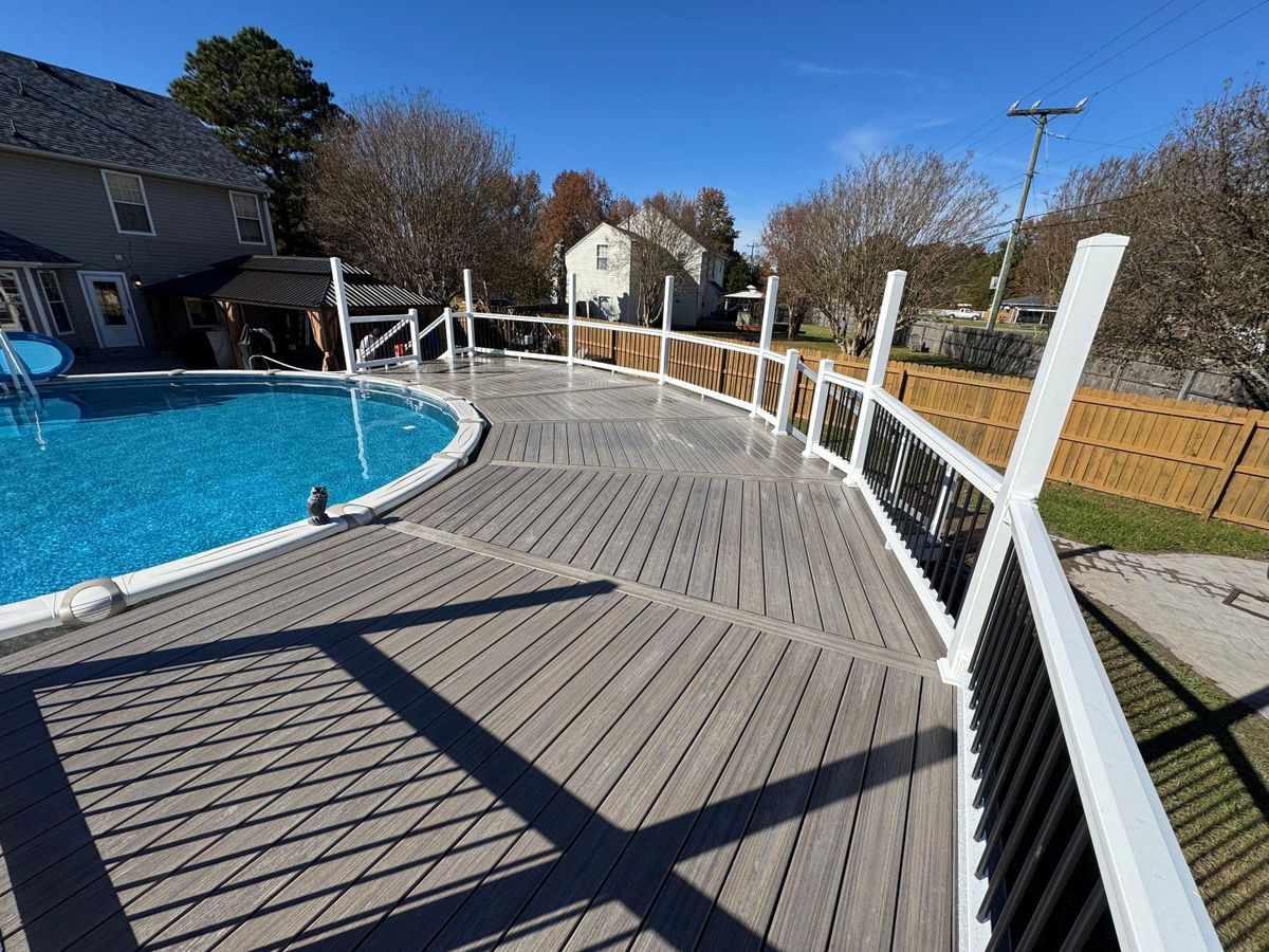 Wood Decks for Tidewater Trim & Deck in Moyock, NC