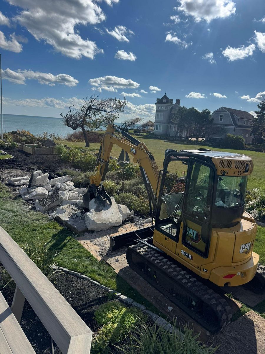 Patio Design & Construction for DB Landscape Construction in Scituate, MA