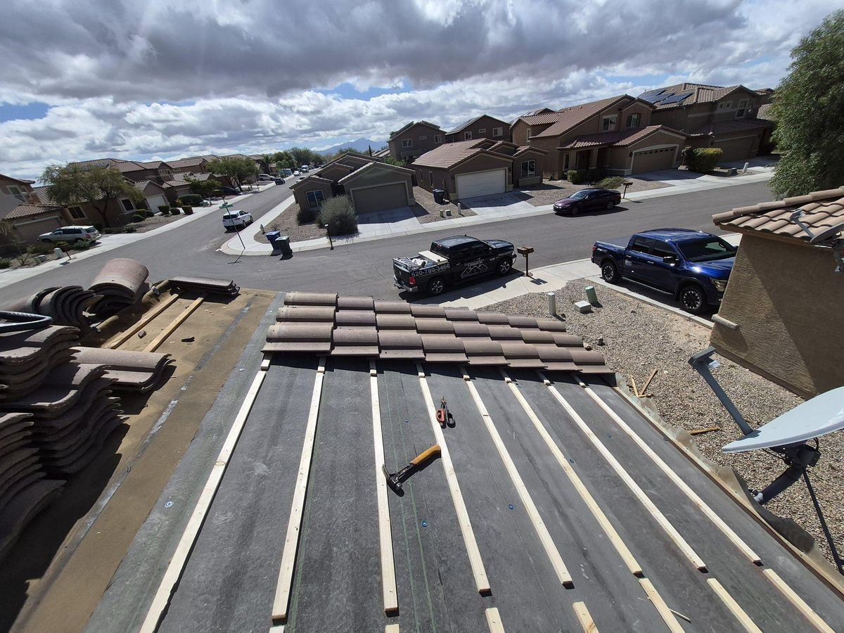 Roofing Repairs for Castro’s Custom’s Roofing LLC in Tucson, AZ
