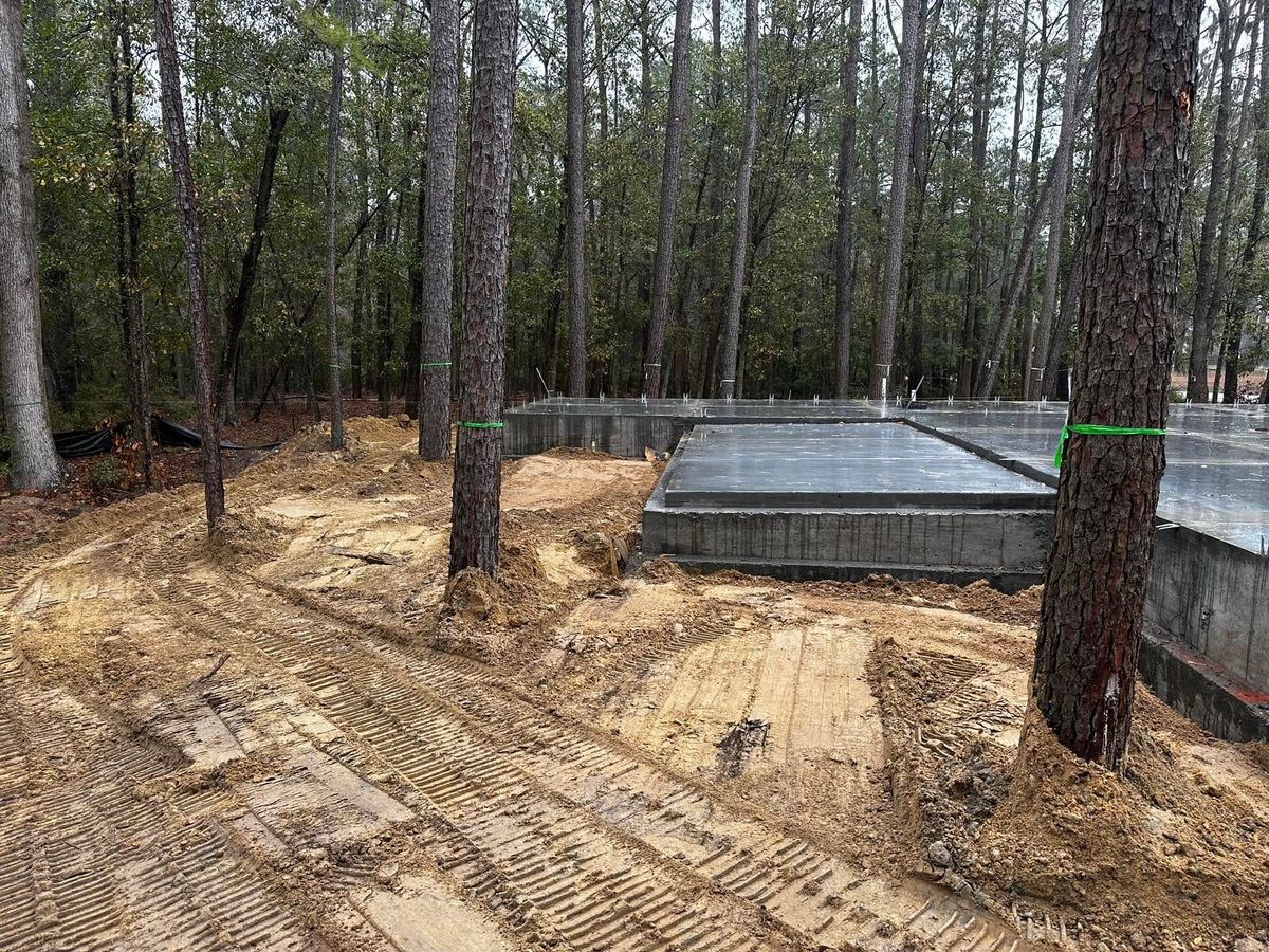 Commercial and Residential Building Pads for Iron Industries in Bluffton, SC