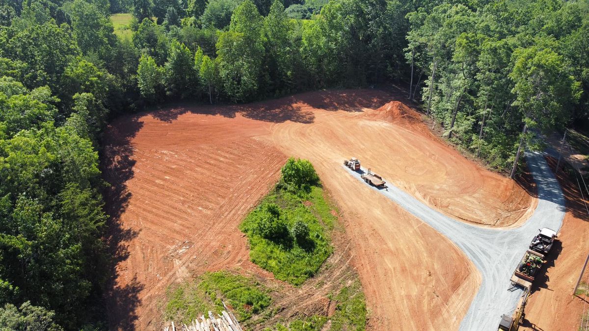 Land Clearing for J&G LandWorx LLC in Rutherfordton, NC