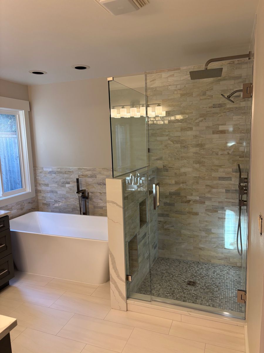 Bathroom Renovation for P Martin Construction LLC in Snohomish, WA