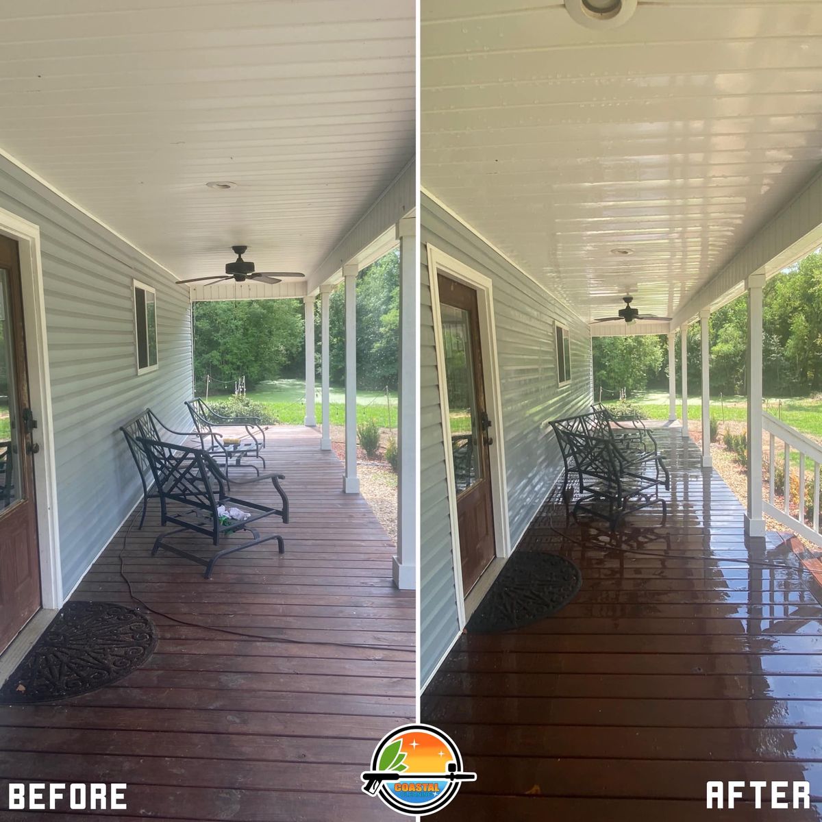 Deck & Patio Cleaning for Coastal Cleaning LLC in Rayne, Louisiana