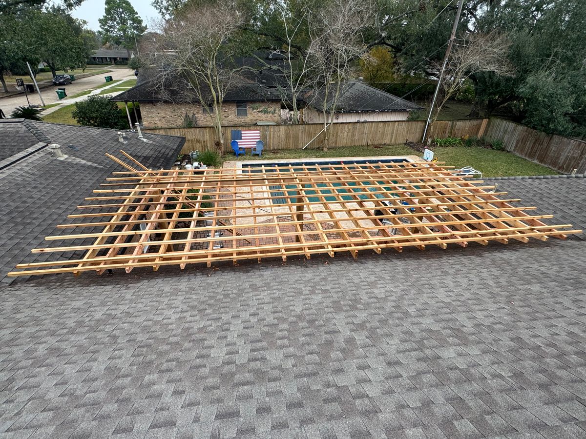 Wood work for Alfreds Sheet Metal & Roofing in Houston, TX