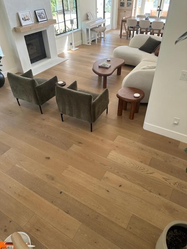 Hardwood Floor Install for 5A Flooring in Oceanside, CA