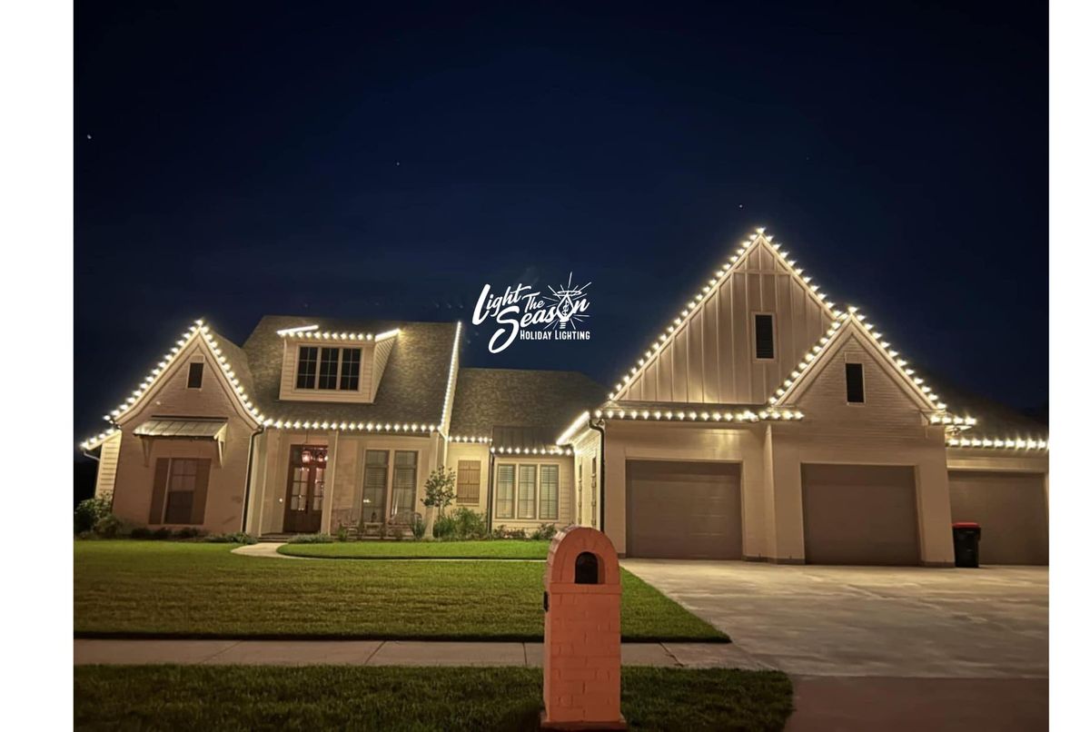 Christmas light installations for Light The Season in Lafayette Parish,  LA