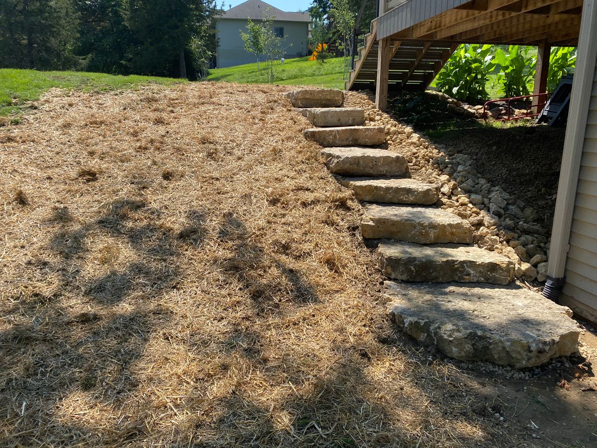 Patio Design & Installation for TDC Excavating in Dubuque, IA