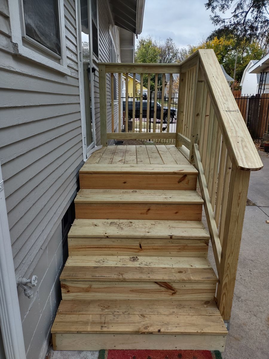 Carpentry for ABA Construction LLC in Wichita, KS