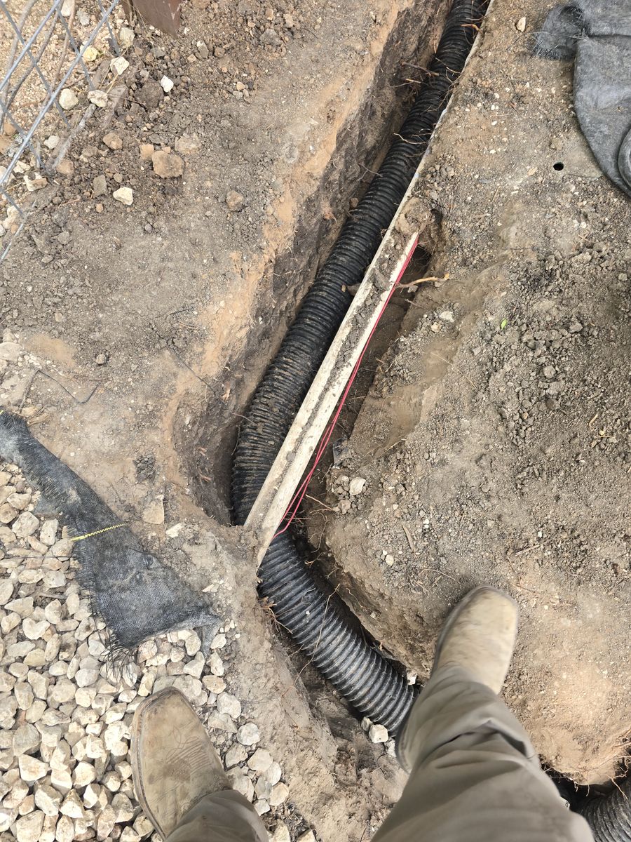 French and Pipe Drain Installation and Repair for Green Pastures Lawn Care in Bastrop, TX