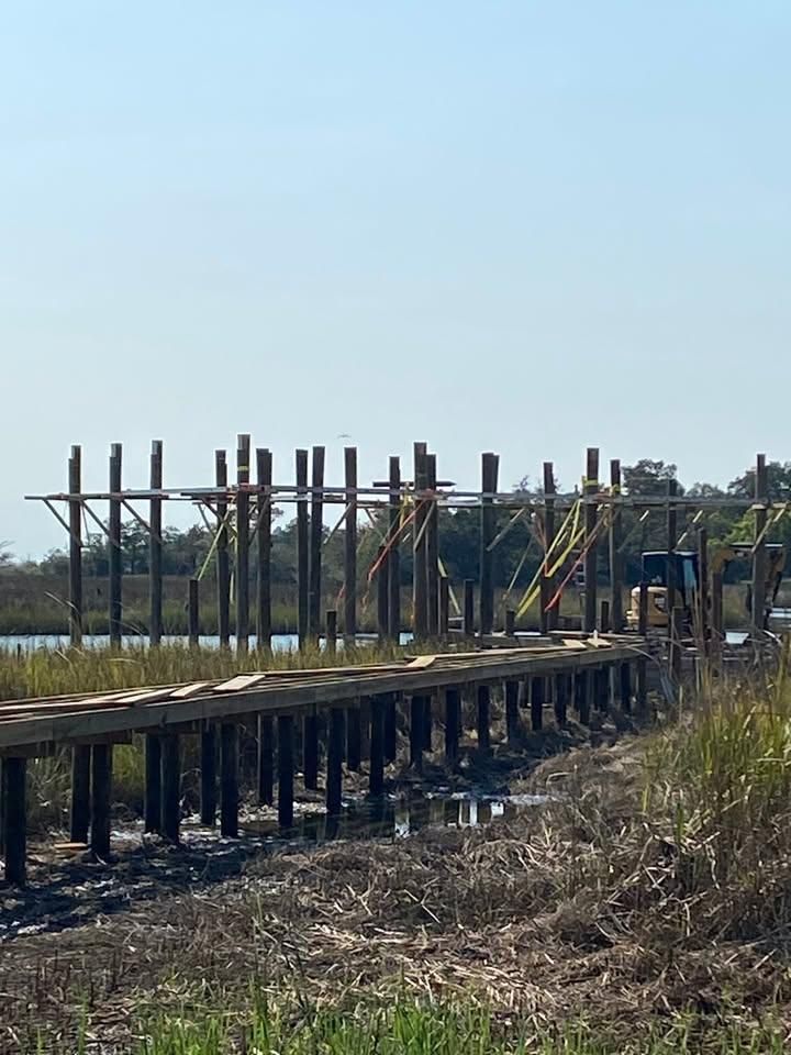 Pier Construction for Coastal Marine Construction in Bay St. Louis, MS
