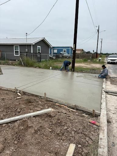 Concrete for Superior Painting and Metal Solutions in McAllen, TX
