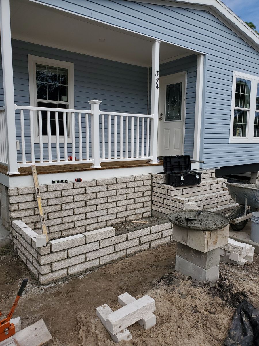 Brickwork for Clark Masonry in Lake County, FL