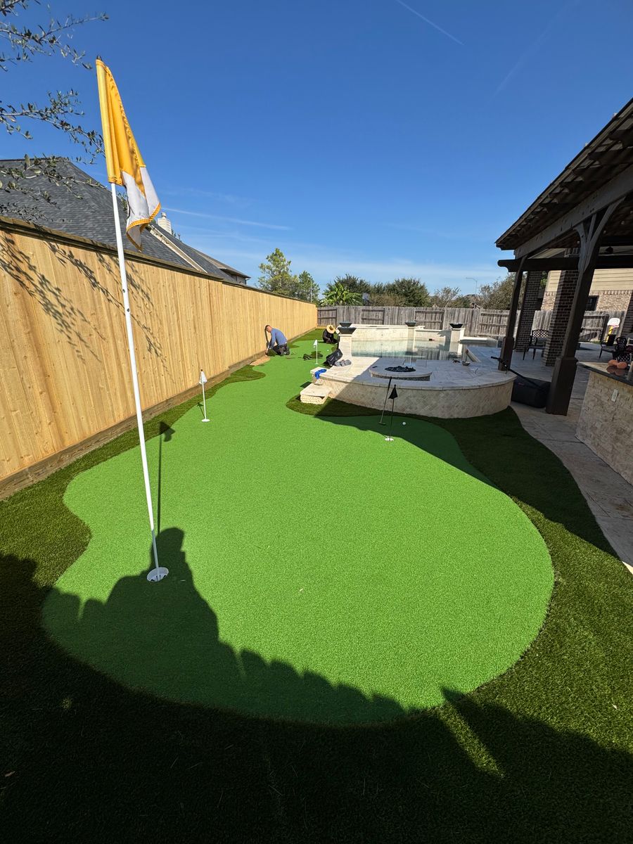 Turf for The Outdoor Buddies in Houston, TX