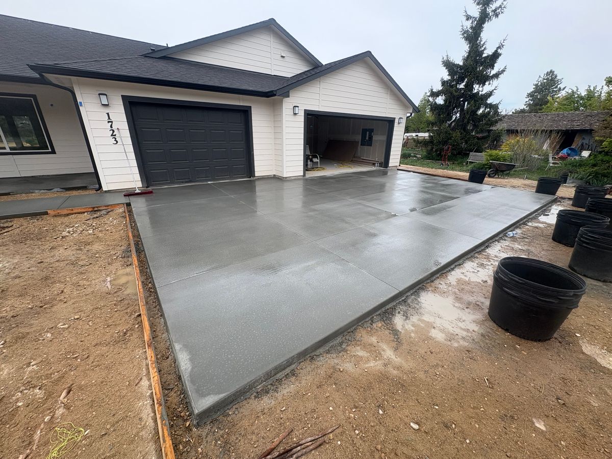 Concrete Slab Construction for AMF Concrete Construction in Boise, ID