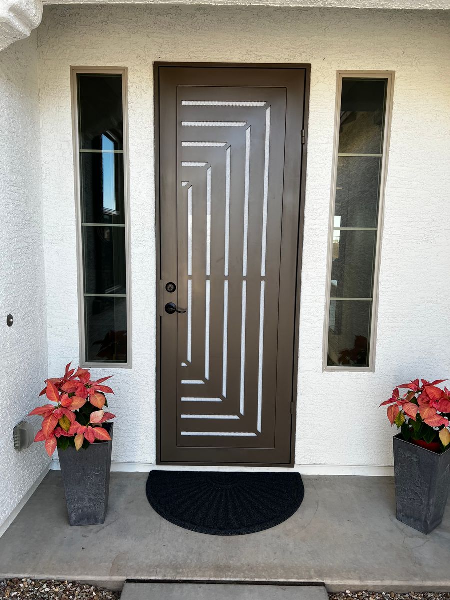 Modern Security doors for Metal Art Deco in Glendale,  AZ