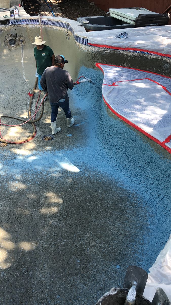 Swimming Pool Renovations for UBER FORCE in San Antonio, TX