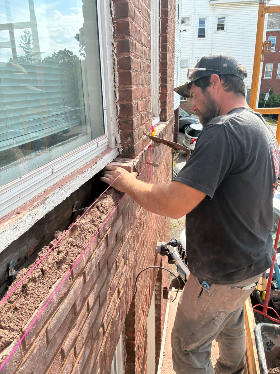 Masonry Restoration for Vermont Custom Masonry, LLC in Chittenden County, VT