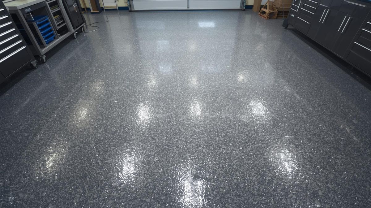 Epoxy Floor Coating for ATM Holguin Construction in Amarillo, TX