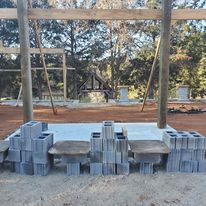 Patio Design & Construction for AztecArt LLC in Franklin, GA