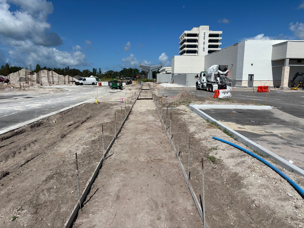 Site Preparation for Parker Land Services in Lakeland, FL