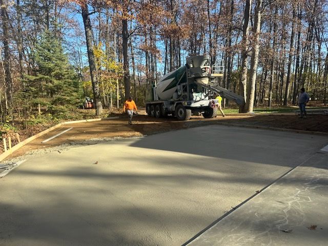 Concrete for New Vision Construction Company in Fort Wayne, IN