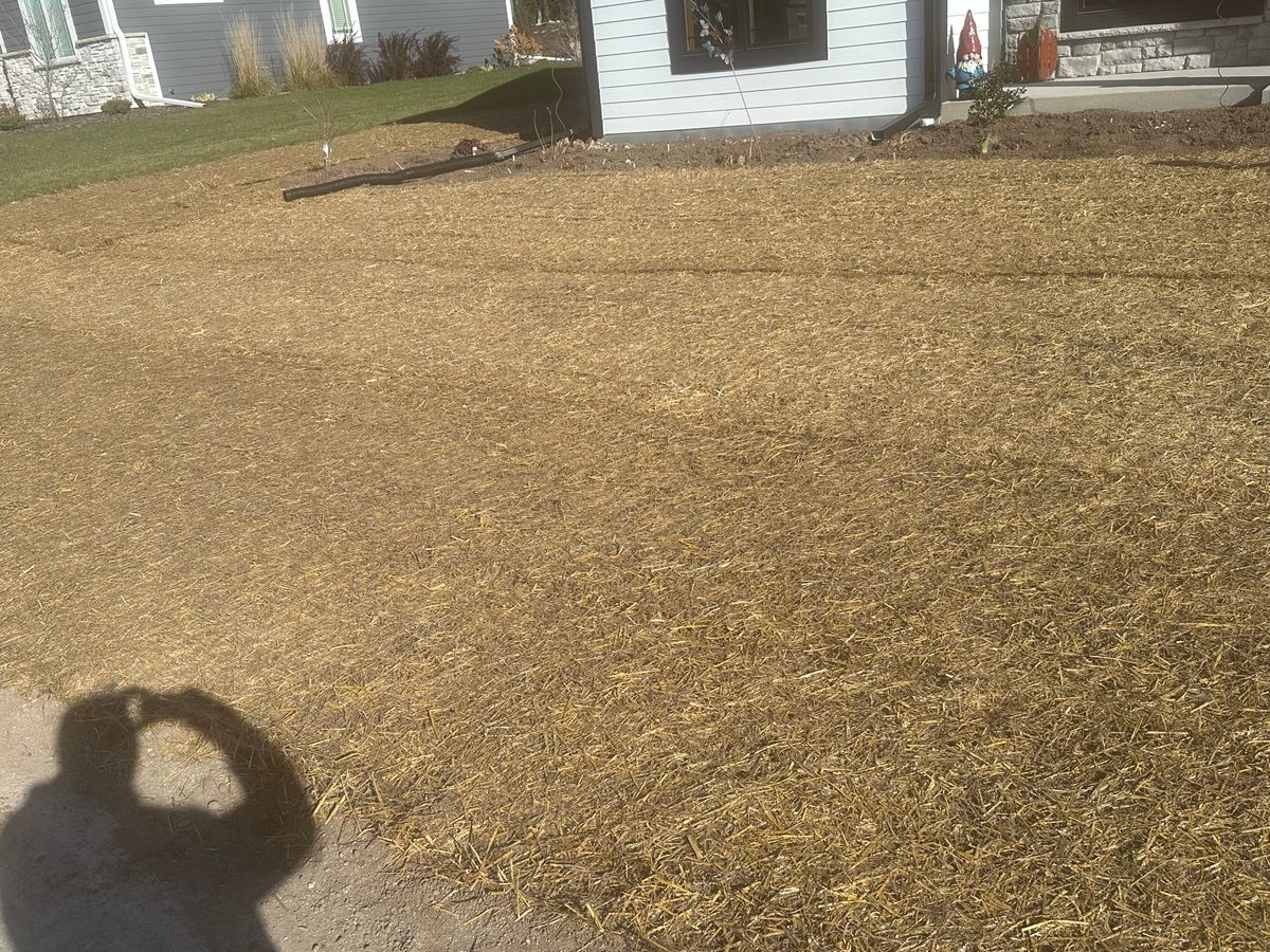 New Lawn Install for Paradise Lawnscapes in West Bend, WI