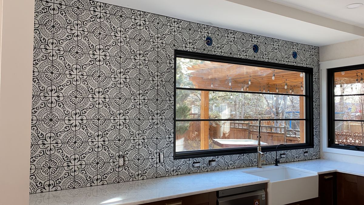 Backsplash for Tafoya Tile & Custom Designs in Boulder, CO