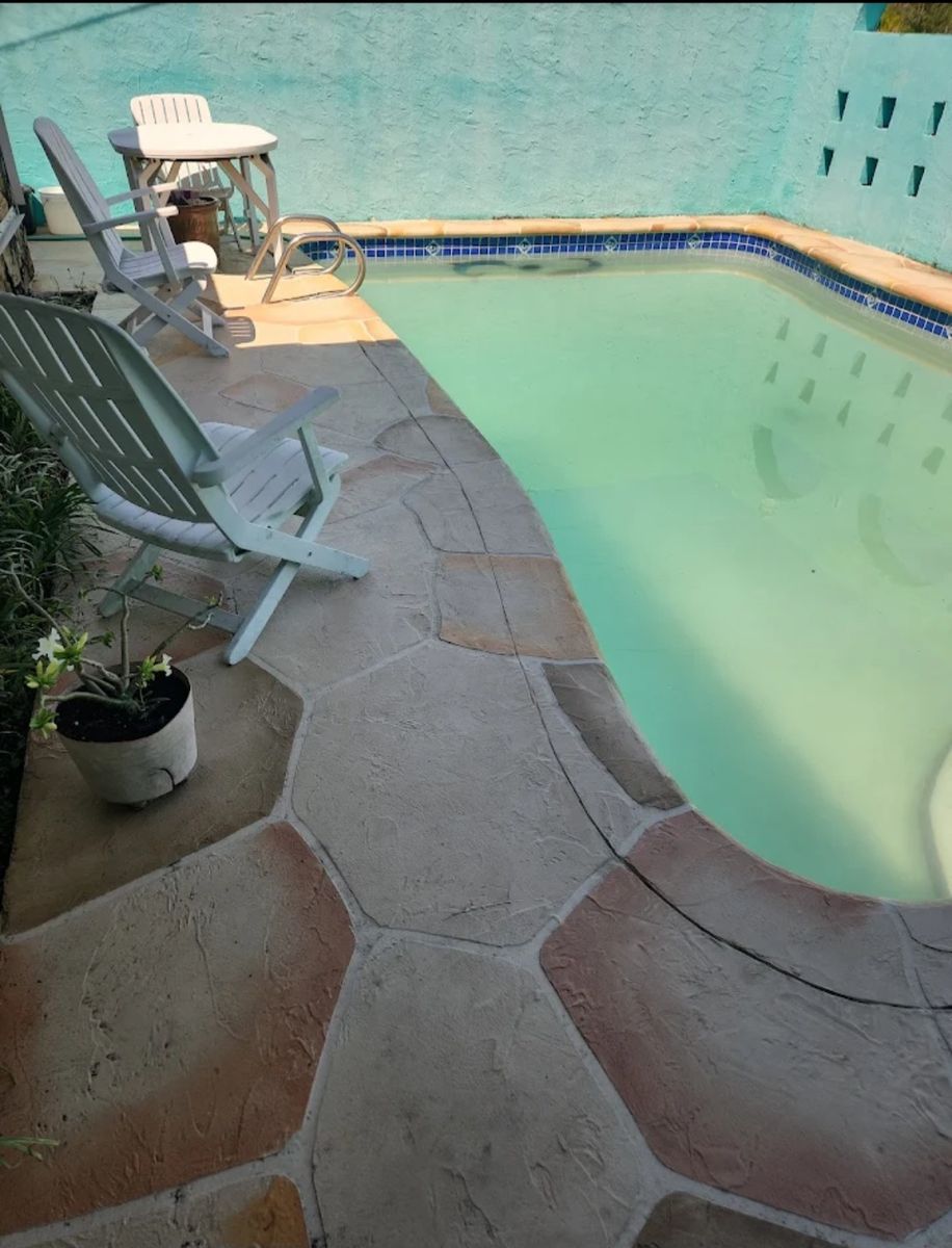Pool Deck/ Patio for Beautiful and Affordable Stamped Concrete by Castilla Concrete Finish Design Corp in Sunrise, FL