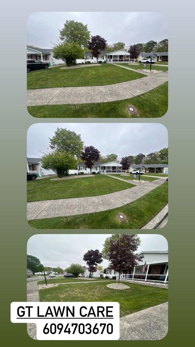 Backyard & Front Yard Transformation for GT Lawn Care in Egg Harbor Township, NJ