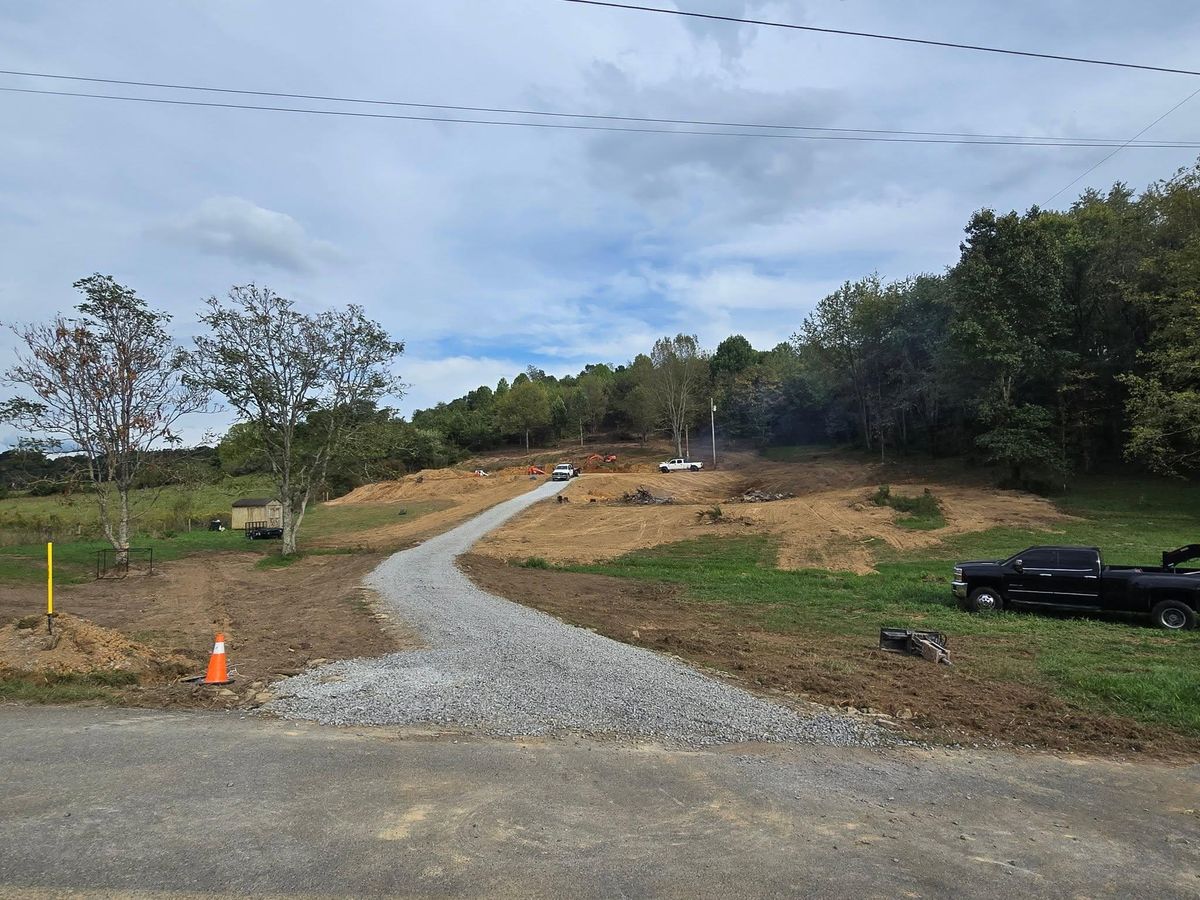 Excavation for M&L Lumber and Excavating in Jonesborough, TN