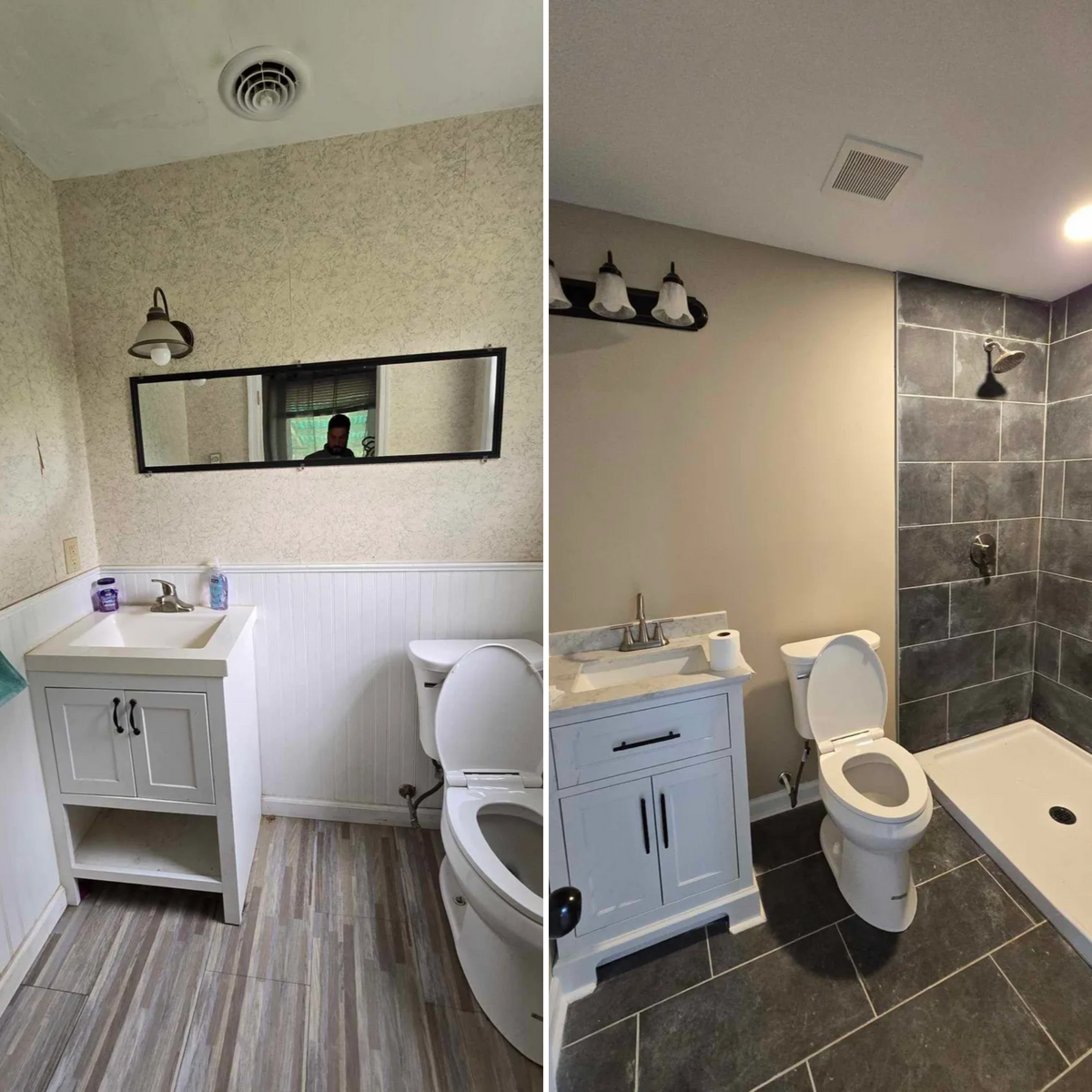 Bathroom Renovation for Alpine Acquisitions in Virginia Beach, VA