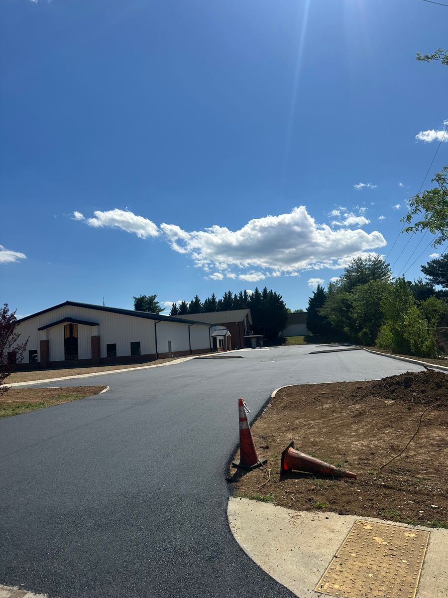 Asphalt Parking Lots for James R Carter Paving in Roanoke, VA