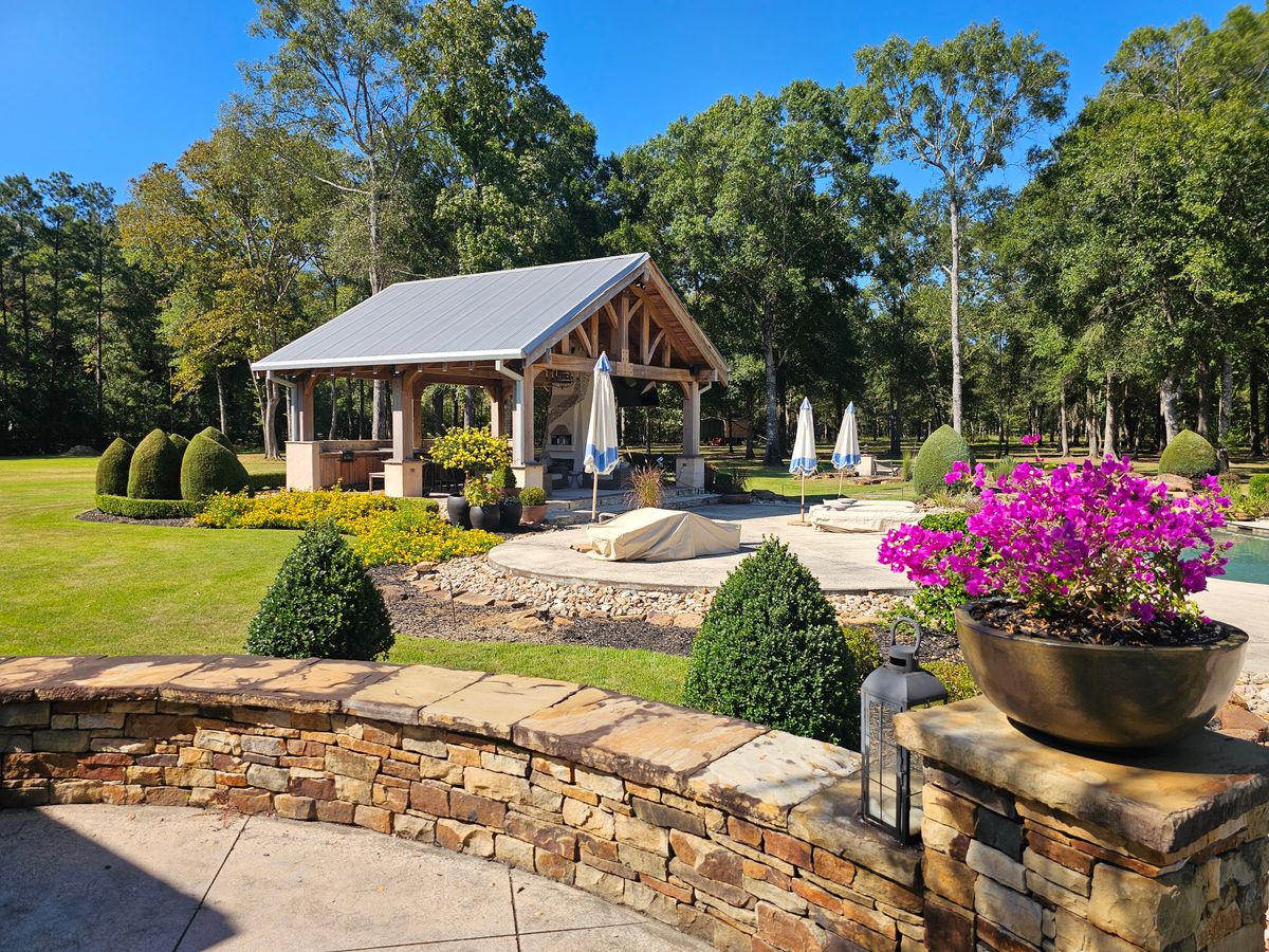 Patio Design & Construction for Bruno's Professional Lawn's & Landscape in Beaumont, TX