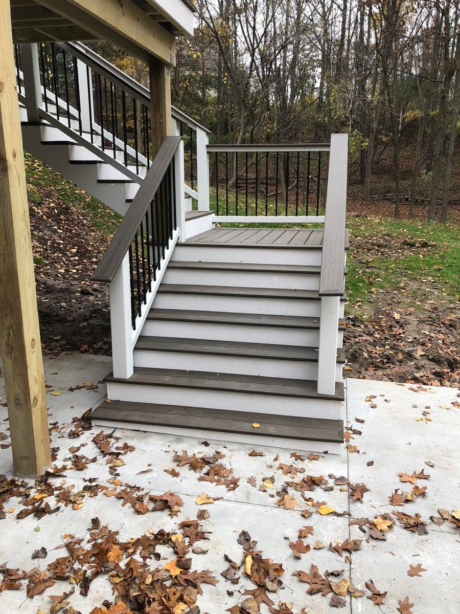 Deck & Patio Installation for West Michigan Custom Interiors in Grand Rapids, MI