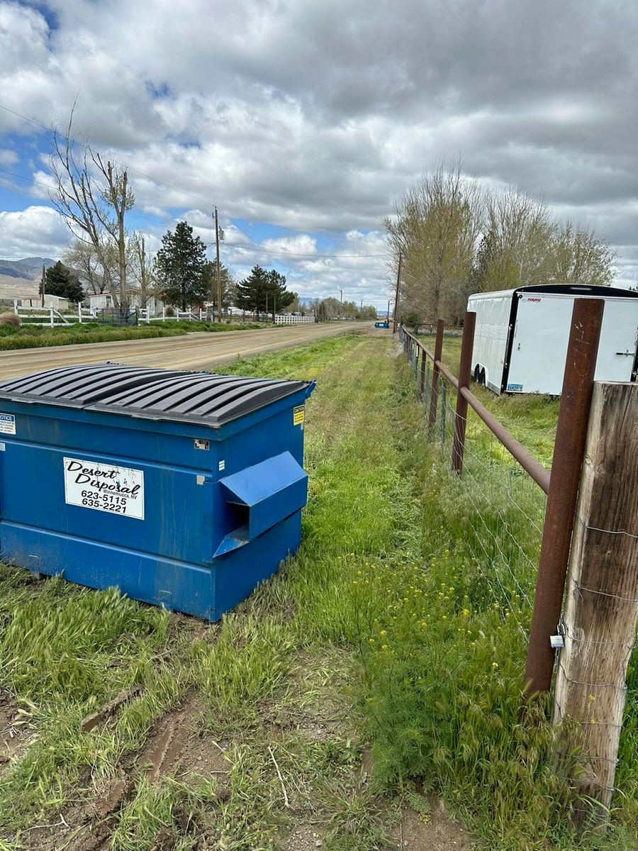 Yard Clean Up for Happy’s Dirt Work in Winnemucca, NV