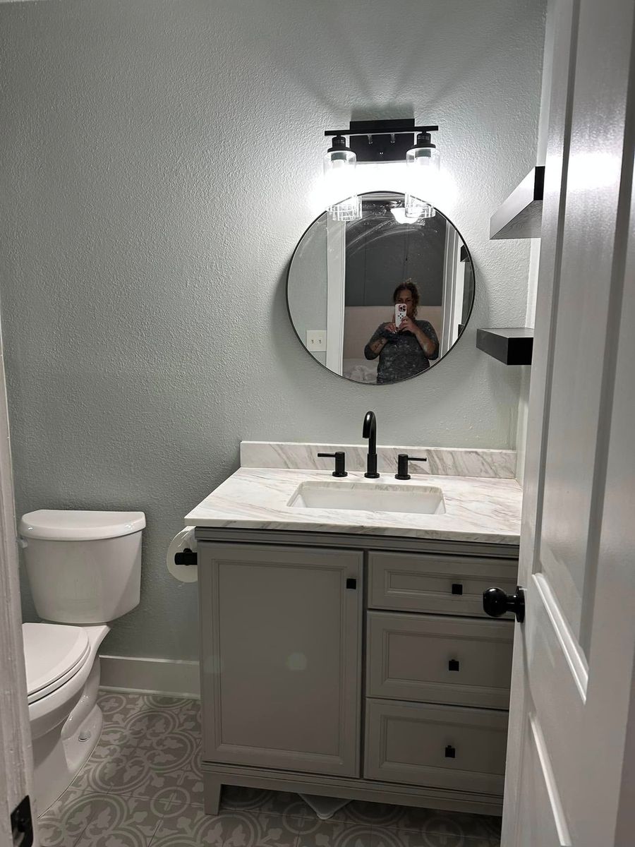 Kitchen and Cabinet Refinishing for Walls N All Painting in Panama City, FL