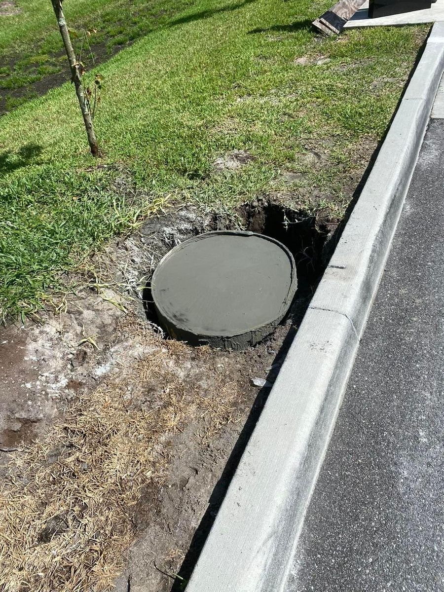 Bollards for Green Hammer Concrete in Palm Bay, Florida