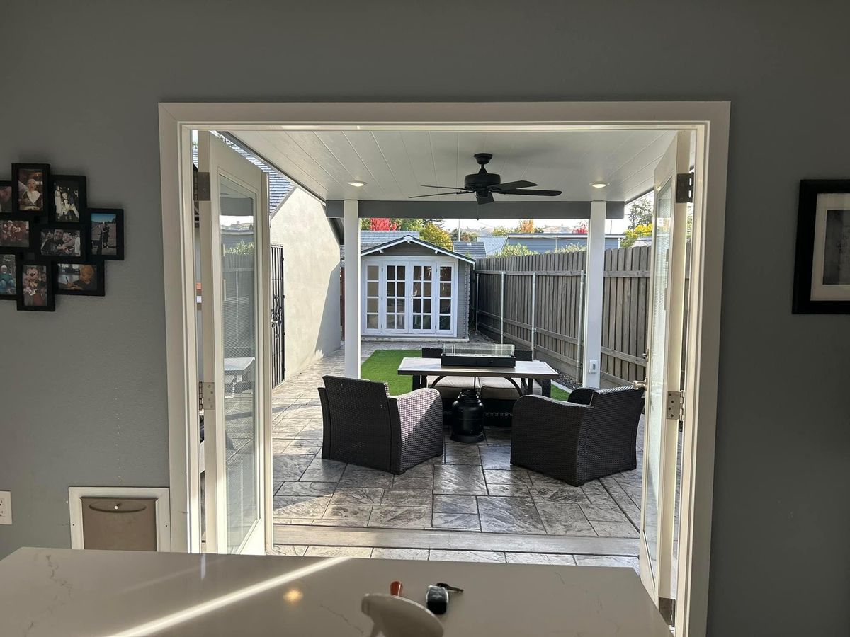 Privacy Walls for Wakeland Patio Covers in Vacaville, CA