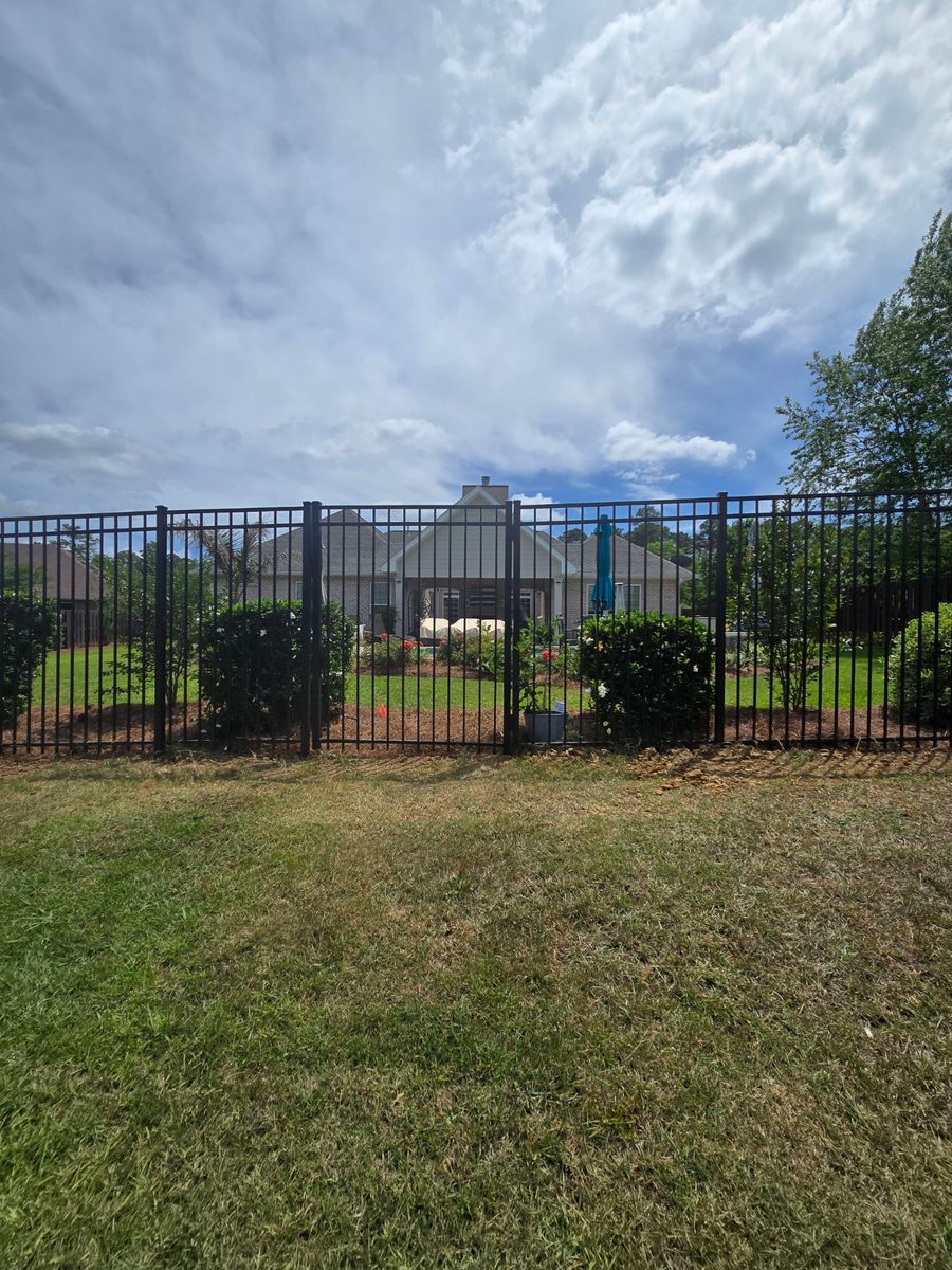 Fence Installation for Phillips Fencing Solutions in Pensacola, FL