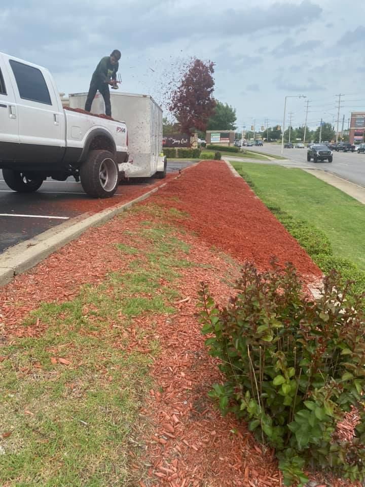 Mulch Installation for Kingdom Landscaping in Memphis, TN