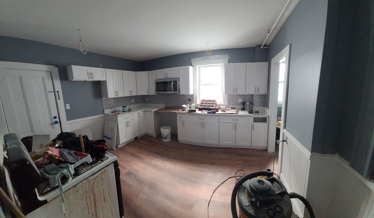 Kitchen Renovation for H&M Construction and Painting in Whitman, MA