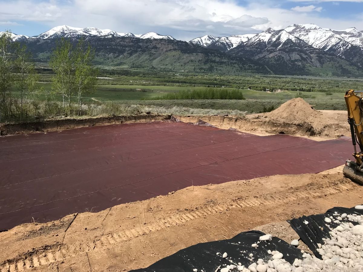 Site Grading for Hansen Earth Works in Jackson, WY