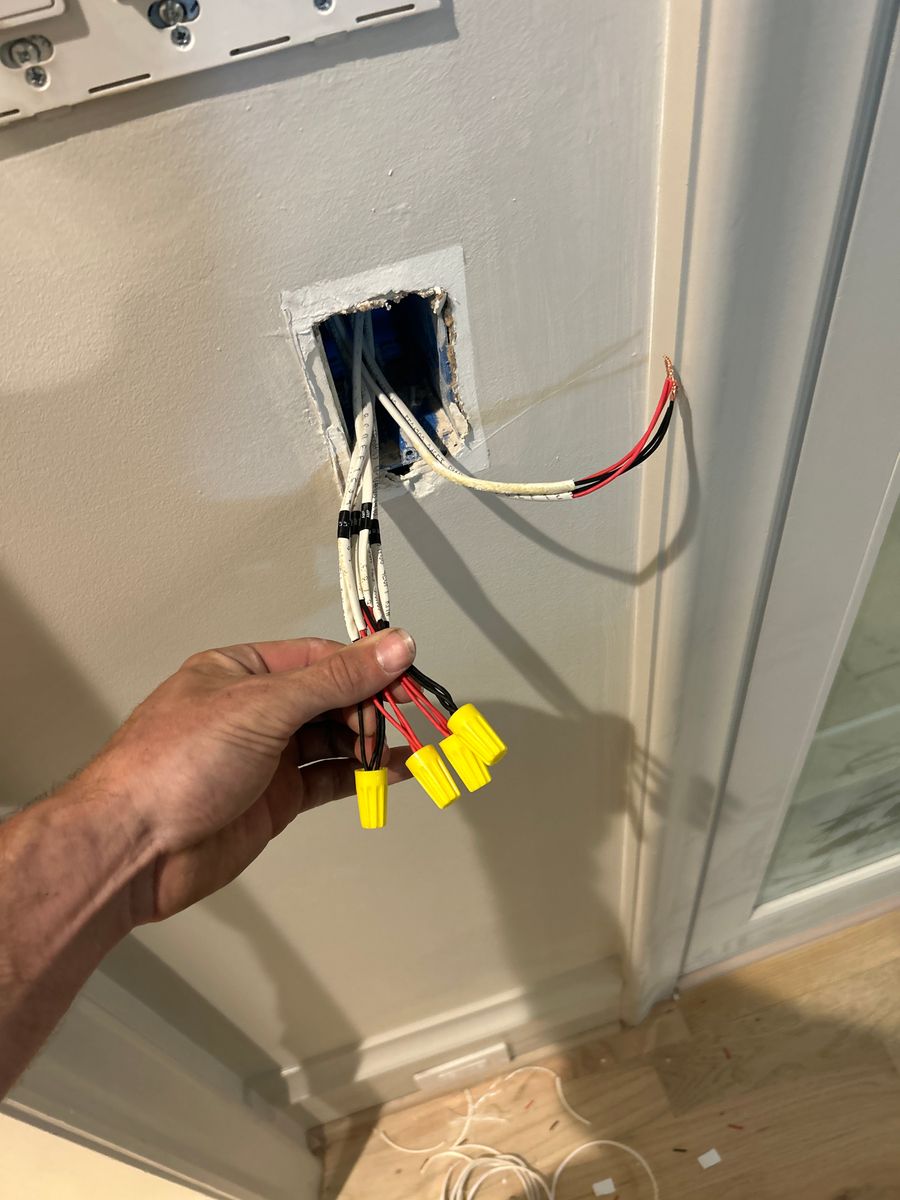 Retro Fit or Rough In Wiring for Light It Up AV and Turf in Keller, TX