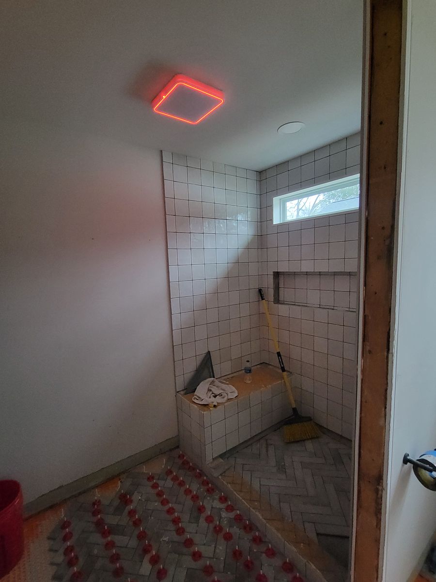 Tile Installation for GVL Renovations in Greenville, SC