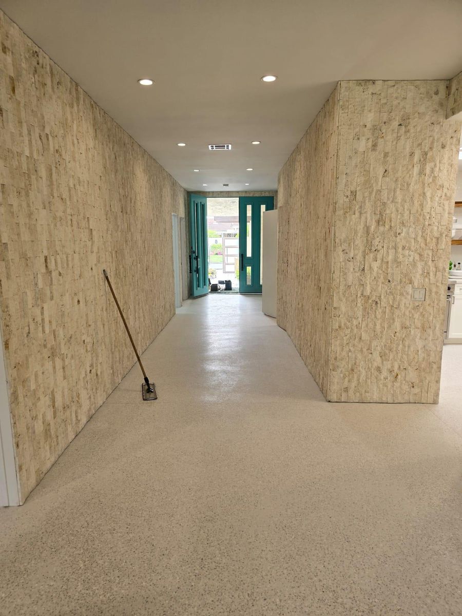 Terrazzo flooring for Surface FX in La Quinta, CA
