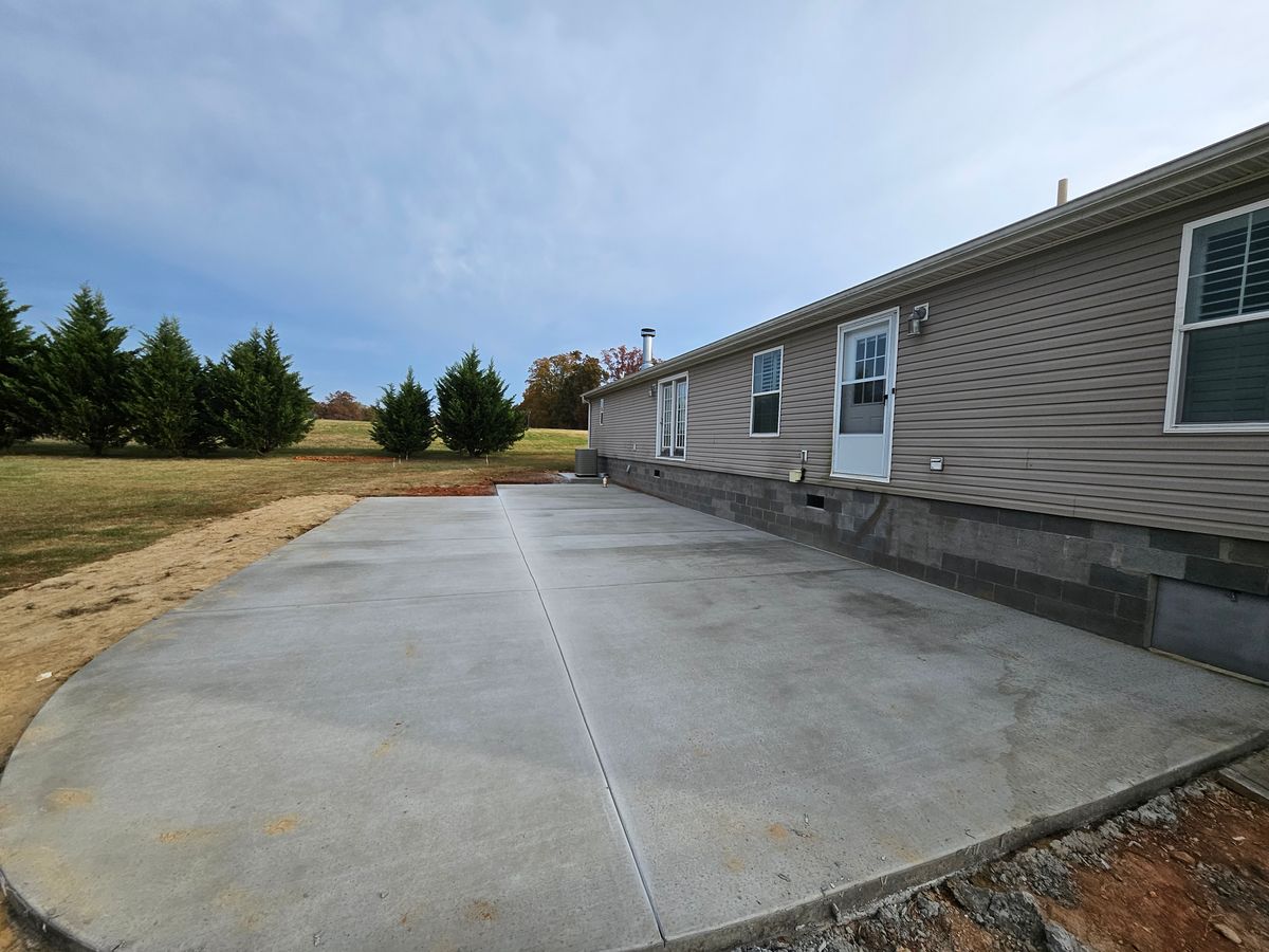 Patio Design & Construction for Miilan Construction in Boonville, NC