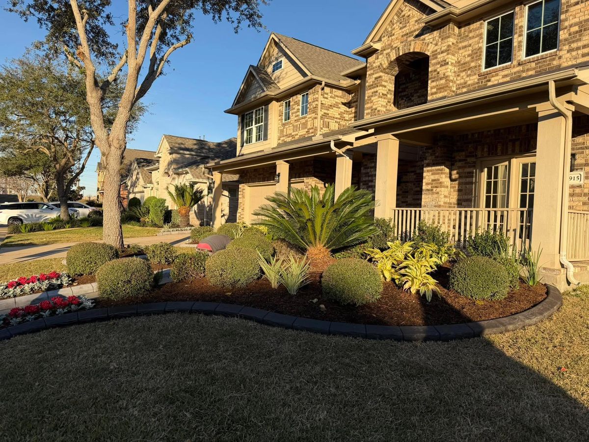 Landscaping for Texas Curb N Borders in Houston, TX
