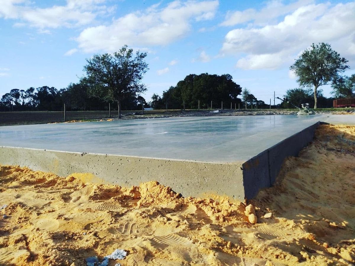 Concrete Slab Construction for All Phases Decorative Concrete in Sebring, FL