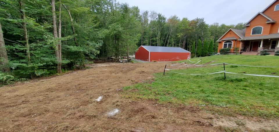 Site Grading for R McK Excavating in Lake Ariel, PA