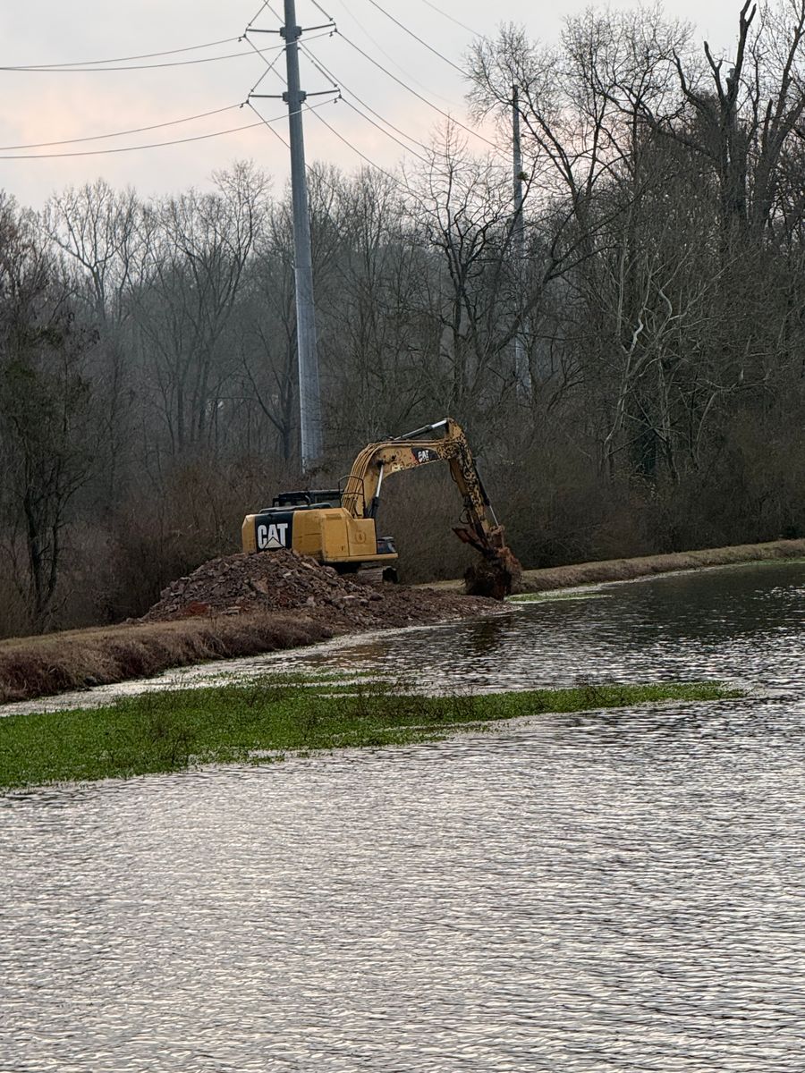 Site Preparation for Double J Excavation in Nashville, AR